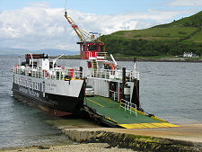 The Ferry to Claonaig 