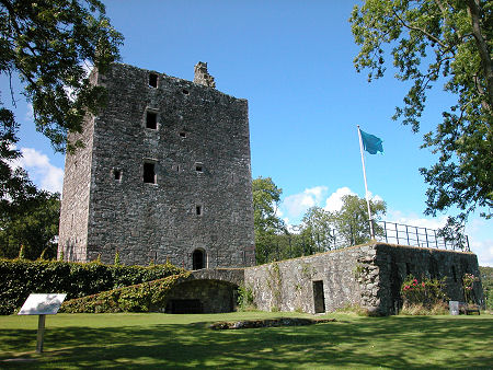 Cardoness Castle from the South-East