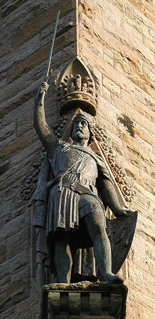 William Wallace: Statue on Wallace Monument